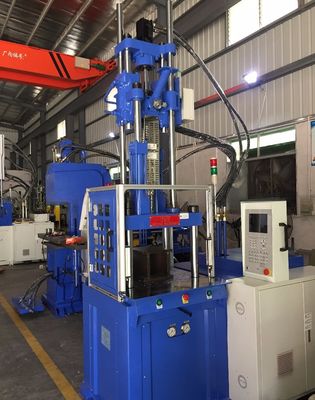 200MM 오프닝 스트록 55T 2 개의 작업 테이블과 수압 수직 주입 Molding Machine