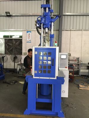 200MM 오프닝 스트록 55T 2 개의 작업 테이블과 수압 수직 주입 Molding Machine