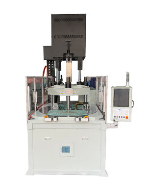 회전 테이블 JTT-1200-2R-DS와 함께 120T 전기 주입 수직 주입 폼 머신