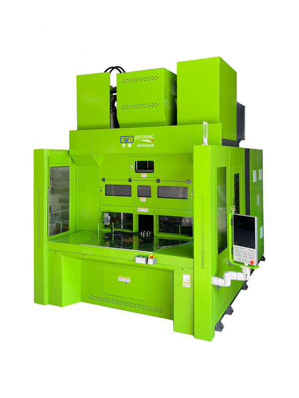 회전 테이블 JTTD-2000-2R-DS와 함께 200T 전기 주입 수직 주입 Molding 기계